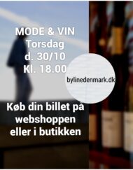 Modeevent i samarbejde med Djalmas vinbar