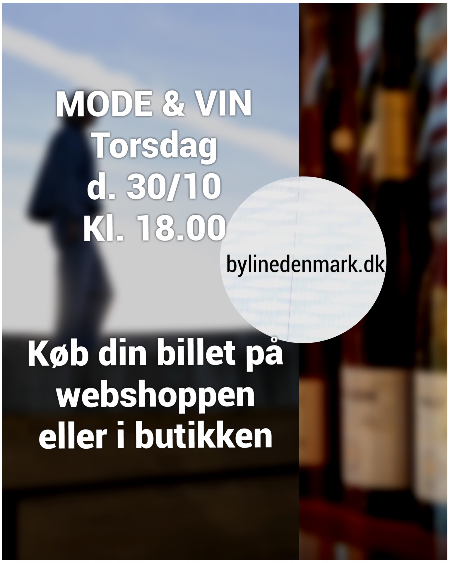 Modeevent i samarbejde med Djalmas vinbar